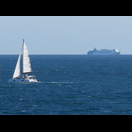 Jeden Tag sahen wir zweimal die Fähre zwischen Motril und Tanger